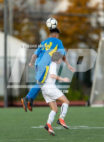 Thumbnail 1 in St. John's Prep @ East Boston (MIAA Division1 North Semifinal) photogallery.