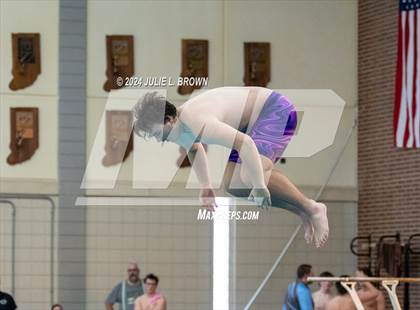 Thumbnail 1 in IHSAA Section 9 (1 Meter Diving Finals) photogallery.