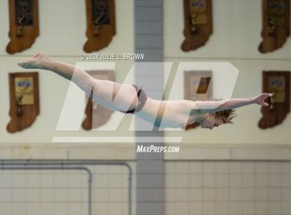 Thumbnail 3 in IHSAA Section 9 (1 Meter Diving Finals) photogallery.