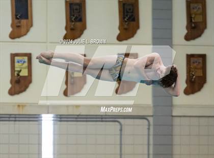 Thumbnail 2 in IHSAA Section 9 (1 Meter Diving Finals) photogallery.