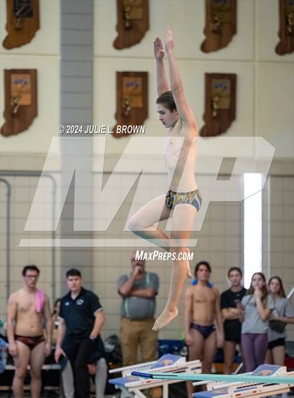 Thumbnail 3 in IHSAA Section 9 (1 Meter Diving Finals) photogallery.