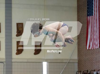 Thumbnail 3 in IHSAA Section 9 (1 Meter Diving Finals) photogallery.