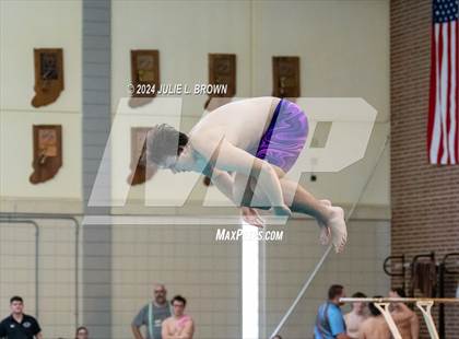 Thumbnail 2 in IHSAA Section 9 (1 Meter Diving Finals) photogallery.