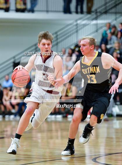 Thumbnail 2 in Quitman vs. White County Central (AAA 2A District Playoff) photogallery.