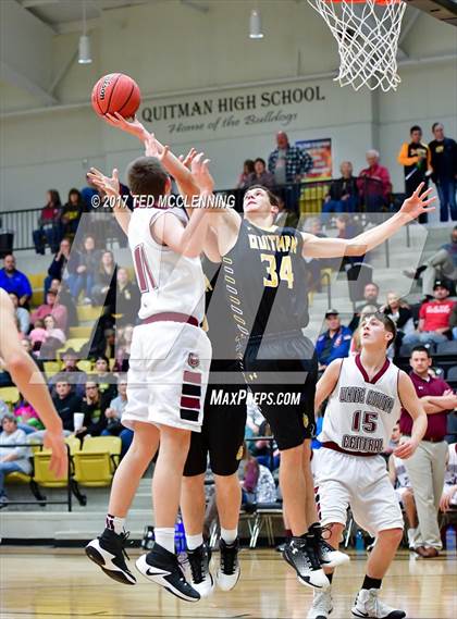 Thumbnail 3 in Quitman vs. White County Central (AAA 2A District Playoff) photogallery.