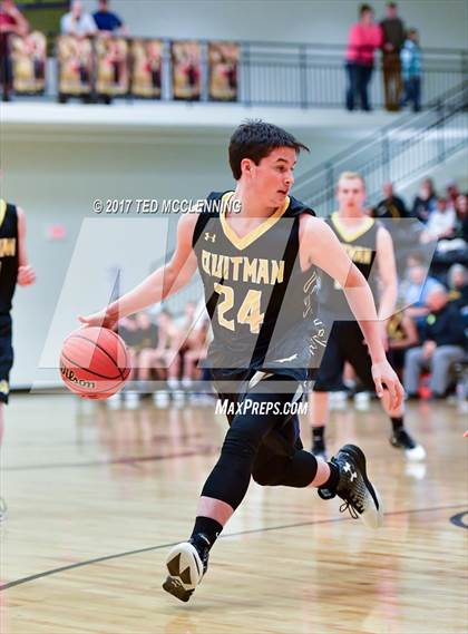 Thumbnail 2 in Quitman vs. White County Central (AAA 2A District Playoff) photogallery.