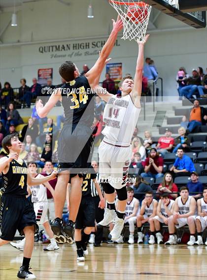 Thumbnail 3 in Quitman vs. White County Central (AAA 2A District Playoff) photogallery.