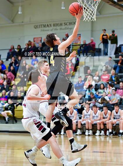 Thumbnail 3 in Quitman vs. White County Central (AAA 2A District Playoff) photogallery.