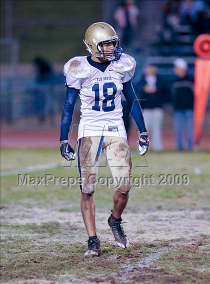 Thumbnail 1 in Elk Grove @ Rocklin (CIF SJS D2 Playoffs) photogallery.
