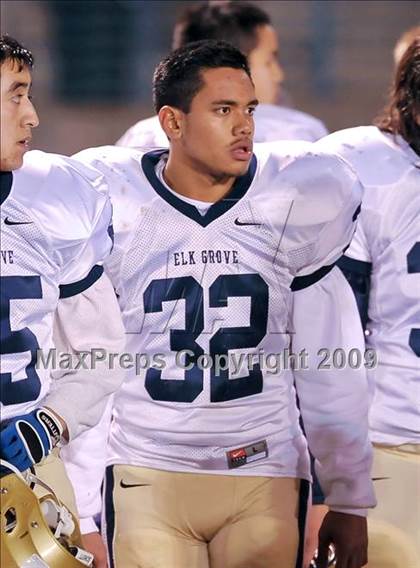 Thumbnail 3 in Elk Grove @ Rocklin (CIF SJS D2 Playoffs) photogallery.