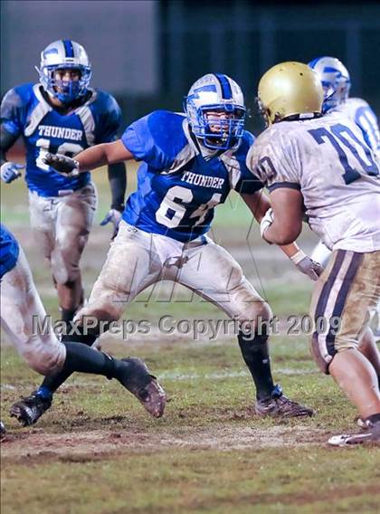 Thumbnail 3 in Elk Grove @ Rocklin (CIF SJS D2 Playoffs) photogallery.