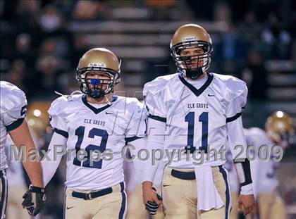 Thumbnail 3 in Elk Grove @ Rocklin (CIF SJS D2 Playoffs) photogallery.