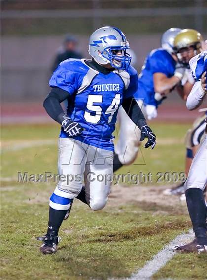 Thumbnail 1 in Elk Grove @ Rocklin (CIF SJS D2 Playoffs) photogallery.