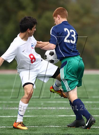 Thumbnail 1 in Notre Dame vs. Cherry Creek (Gateway City Soccer Classic) photogallery.