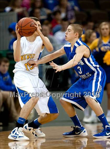 Thumbnail 1 in Covington Catholic vs. Newport Central Catholic (Regional Playoff) photogallery.