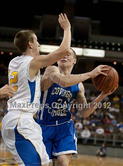Thumbnail 1 in Covington Catholic vs. Newport Central Catholic (Regional Playoff) photogallery.