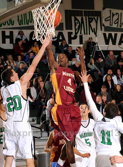 Thumbnail 2 in Mira Monte vs. Tehachapi (Central Section CIF Division 3-First Round) photogallery.