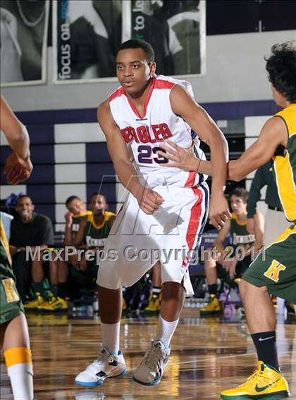 Thumbnail 1 in Kennedy vs. Pleasant Grove (St. Hope Elite Classic) photogallery.