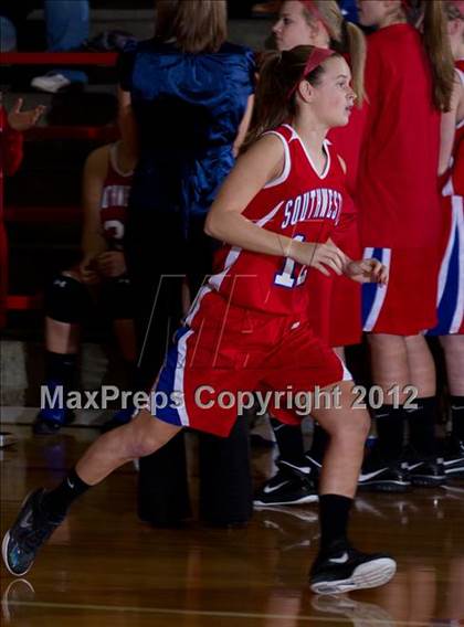 Thumbnail 2 in Southwestern vs. Triton Central (Shelby County Torunament) photogallery.