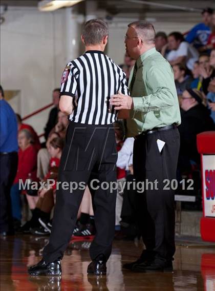 Thumbnail 1 in Southwestern vs. Triton Central (Shelby County Torunament) photogallery.