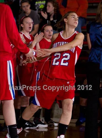 Thumbnail 3 in Southwestern vs. Triton Central (Shelby County Torunament) photogallery.