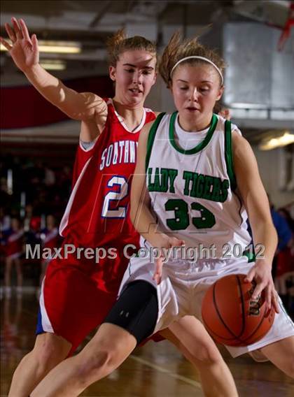 Thumbnail 2 in Southwestern vs. Triton Central (Shelby County Torunament) photogallery.