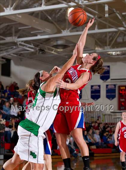 Thumbnail 1 in Southwestern vs. Triton Central (Shelby County Torunament) photogallery.
