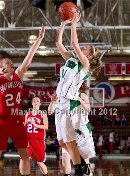 Thumbnail 2 in Southwestern vs. Triton Central (Shelby County Torunament) photogallery.