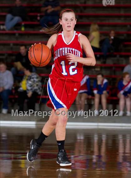 Thumbnail 1 in Southwestern vs. Triton Central (Shelby County Torunament) photogallery.