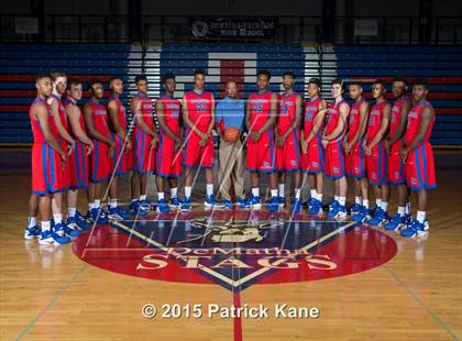 Thumbnail 2 in DeMatha (Preseason Early Contenders Photo Shoot) photogallery.