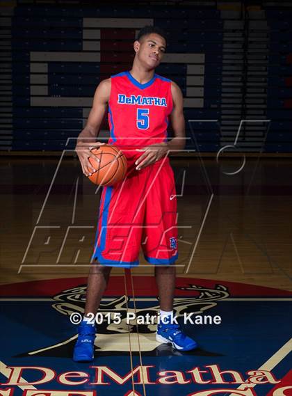 Thumbnail 3 in DeMatha (Preseason Early Contenders Photo Shoot) photogallery.