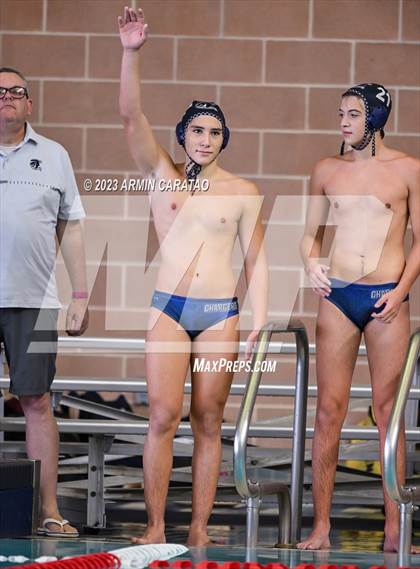 Thumbnail 3 in Boerne-Champion vs Dawson (UIL 6A Water Polo Semifinal) photogallery.