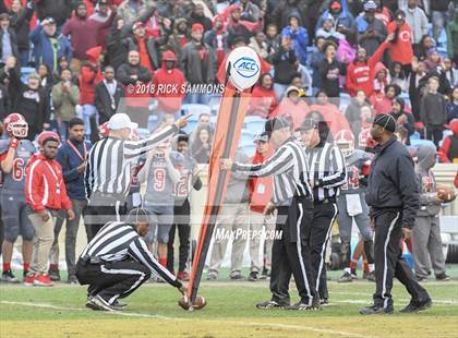 Thumbnail 2 in Charlotte Catholic vs. Jacksonville (NCHSAA 3A Championship) photogallery.