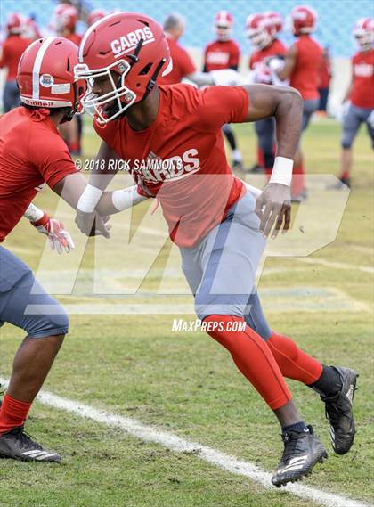 Thumbnail 2 in Charlotte Catholic vs. Jacksonville (NCHSAA 3A Championship) photogallery.