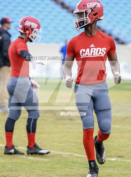 Thumbnail 1 in Charlotte Catholic vs. Jacksonville (NCHSAA 3A Championship) photogallery.