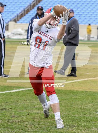 Thumbnail 2 in Charlotte Catholic vs. Jacksonville (NCHSAA 3A Championship) photogallery.