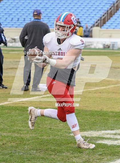 Thumbnail 3 in Charlotte Catholic vs. Jacksonville (NCHSAA 3A Championship) photogallery.