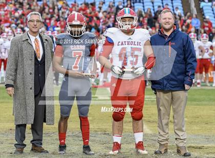 Thumbnail 3 in Charlotte Catholic vs. Jacksonville (NCHSAA 3A Championship) photogallery.