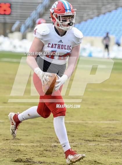 Thumbnail 1 in Charlotte Catholic vs. Jacksonville (NCHSAA 3A Championship) photogallery.