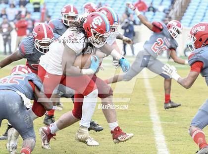 Thumbnail 3 in Charlotte Catholic vs. Jacksonville (NCHSAA 3A Championship) photogallery.