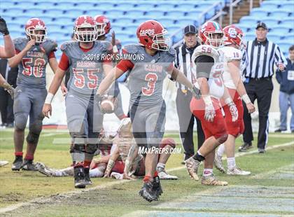 Thumbnail 1 in Charlotte Catholic vs. Jacksonville (NCHSAA 3A Championship) photogallery.