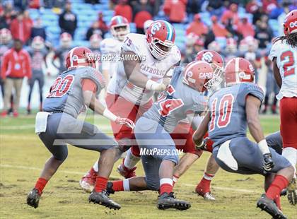 Thumbnail 2 in Charlotte Catholic vs. Jacksonville (NCHSAA 3A Championship) photogallery.