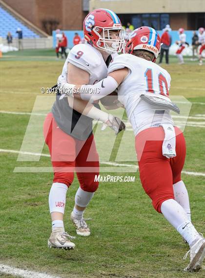 Thumbnail 1 in Charlotte Catholic vs. Jacksonville (NCHSAA 3A Championship) photogallery.