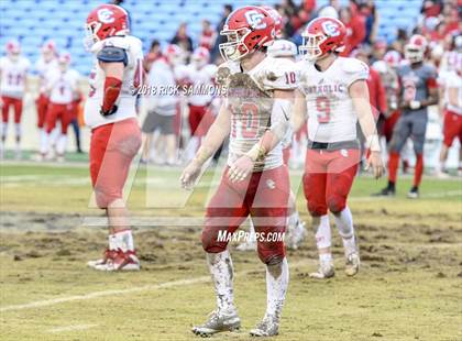 Thumbnail 1 in Charlotte Catholic vs. Jacksonville (NCHSAA 3A Championship) photogallery.