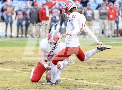 Thumbnail 1 in Charlotte Catholic vs. Jacksonville (NCHSAA 3A Championship) photogallery.