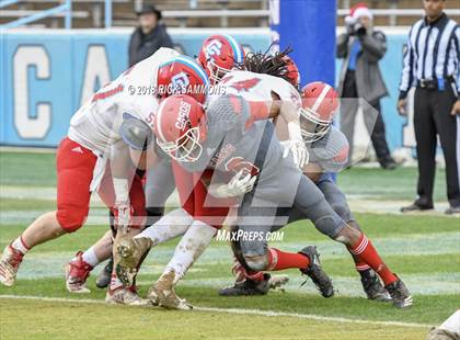 Thumbnail 1 in Charlotte Catholic vs. Jacksonville (NCHSAA 3A Championship) photogallery.
