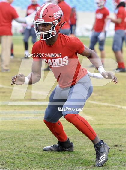 Thumbnail 1 in Charlotte Catholic vs. Jacksonville (NCHSAA 3A Championship) photogallery.