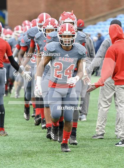 Thumbnail 3 in Charlotte Catholic vs. Jacksonville (NCHSAA 3A Championship) photogallery.