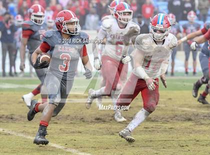 Thumbnail 1 in Charlotte Catholic vs. Jacksonville (NCHSAA 3A Championship) photogallery.