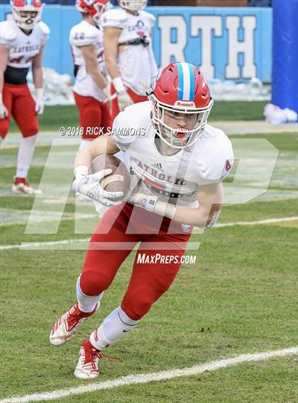 Thumbnail 3 in Charlotte Catholic vs. Jacksonville (NCHSAA 3A Championship) photogallery.